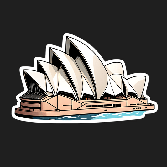 Sydney Opera House - Sticker - Heat Press Transfer