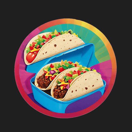 Taco Tuesday - Vibrant Sticker - Heat Press Transfer