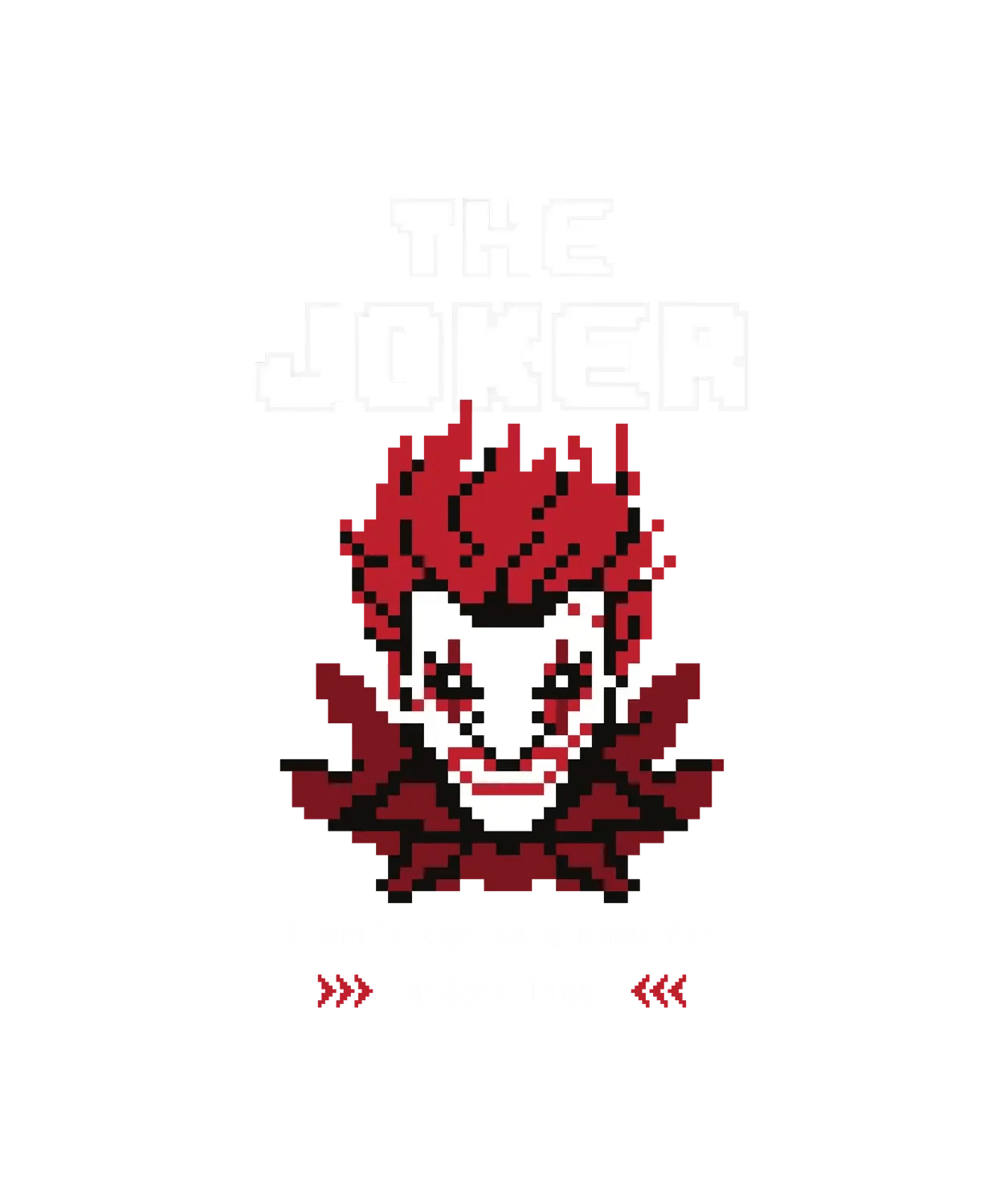 The Joker Graphic - DTF Ready to Press - Heat Press Transfer