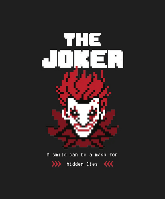 The Joker Graphic - DTF Ready to Press - Heat Press Transfer