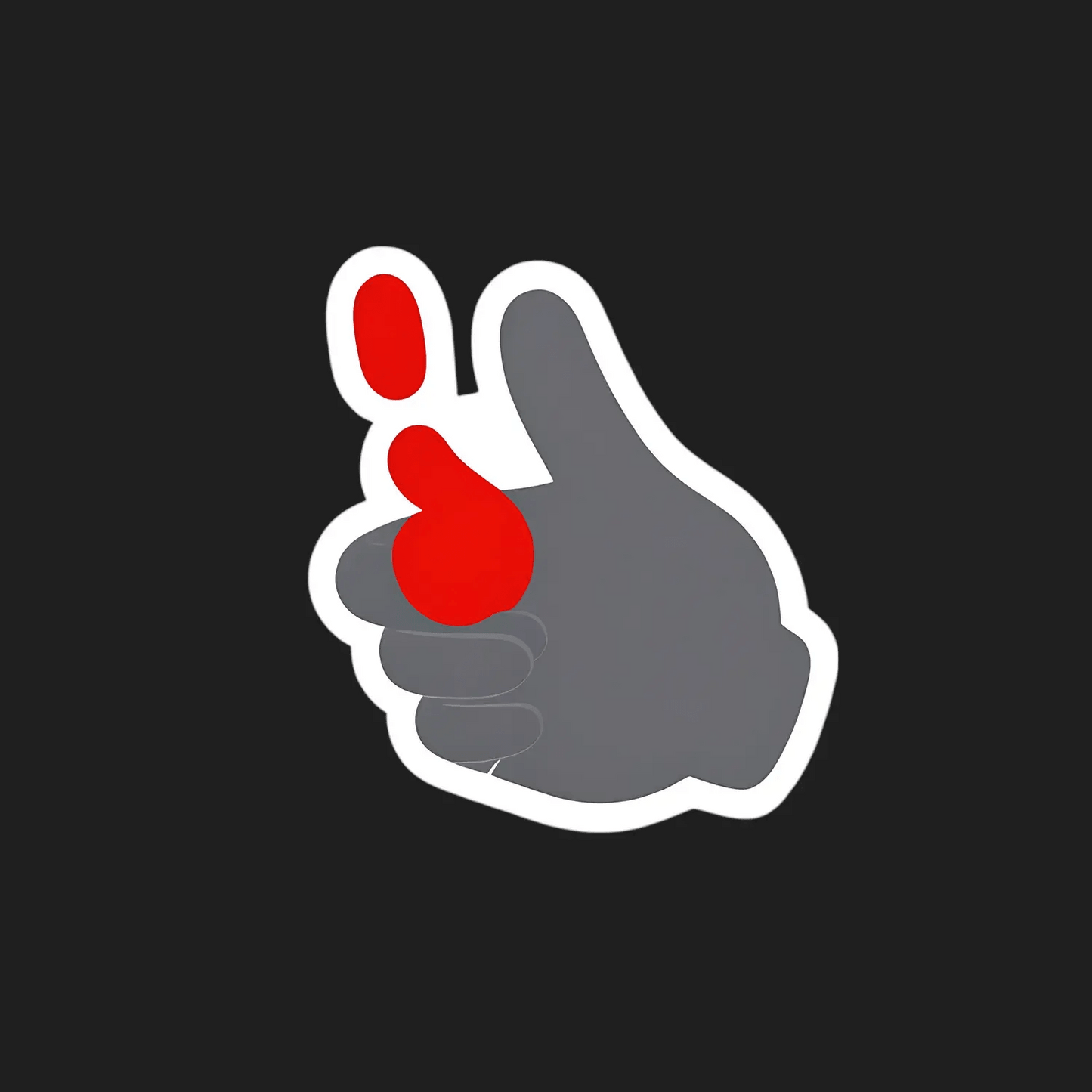 Thumbs Up Symbol - Sticker - Heat Press Transfer