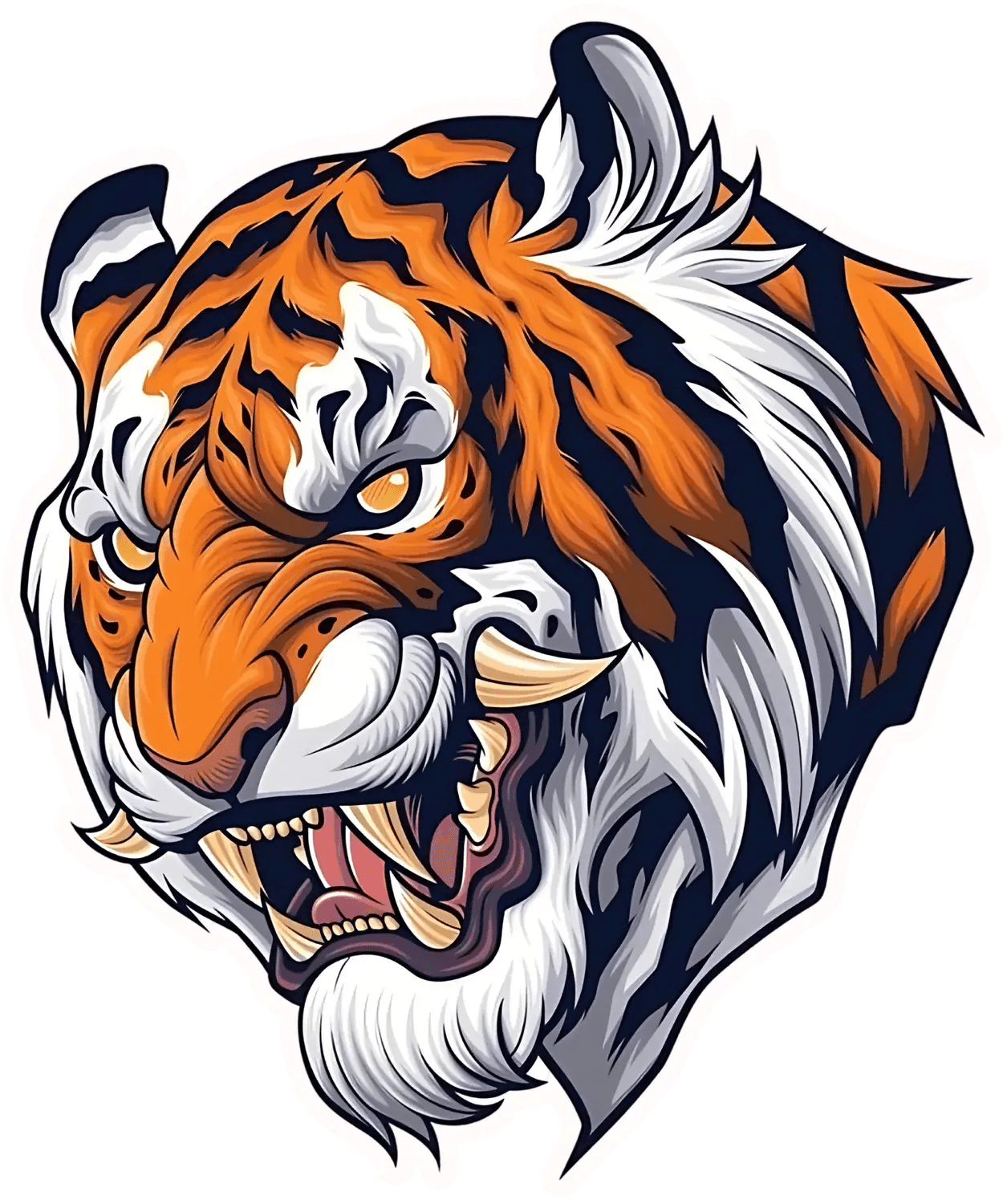 Tiger Roar - DTF Ready to Press (original)