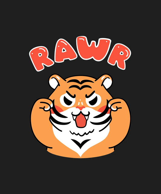 Tiger Roar - DTF Ready to Press - Heat Press Transfer