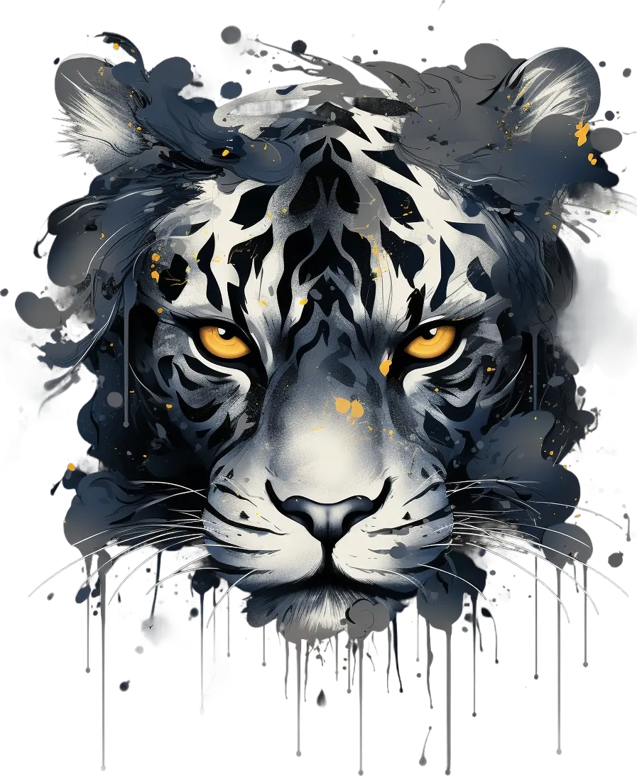 Tiger Art - DTF Ready to Press - Heat Press Transfer