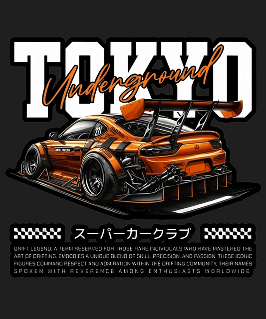 Tokyo Underground - DTF Ready to Press - Heat Press Transfer
