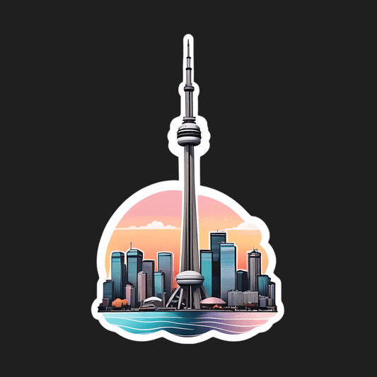 Toronto Skyline - Sticker - Heat Press Transfer