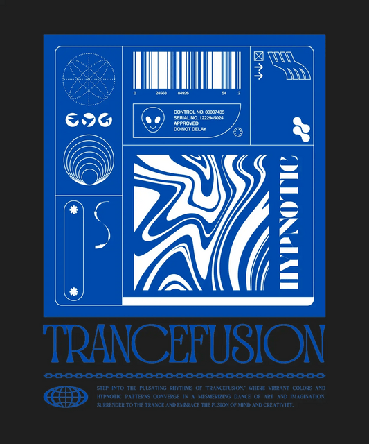 Trancefusion Art - DTF Ready to Press - Heat Press Transfer
