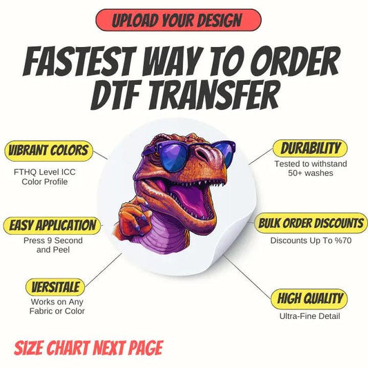 Upload DTF Design - Heat Press Transfer