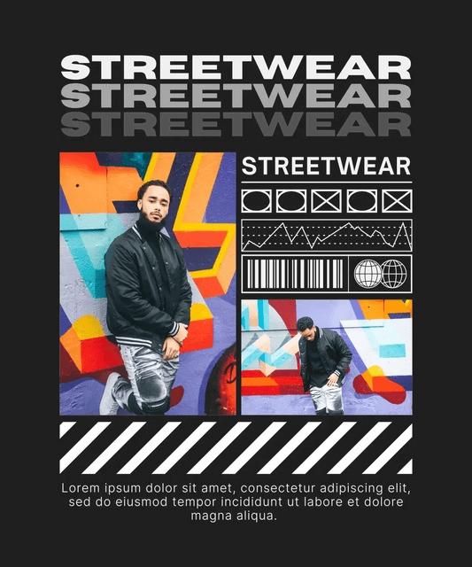 Urban Streetwear - DTF Ready to Press - Heat Press Transfer