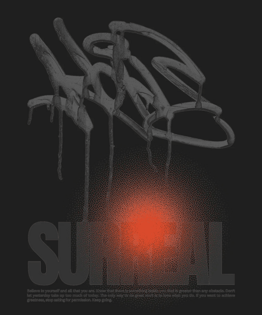 Urban Surreal - DTF Ready to Press - Heat Press Transfer