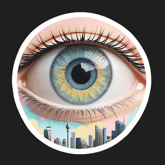 Urban Vision Eye - Sticker - Heat Press Transfer