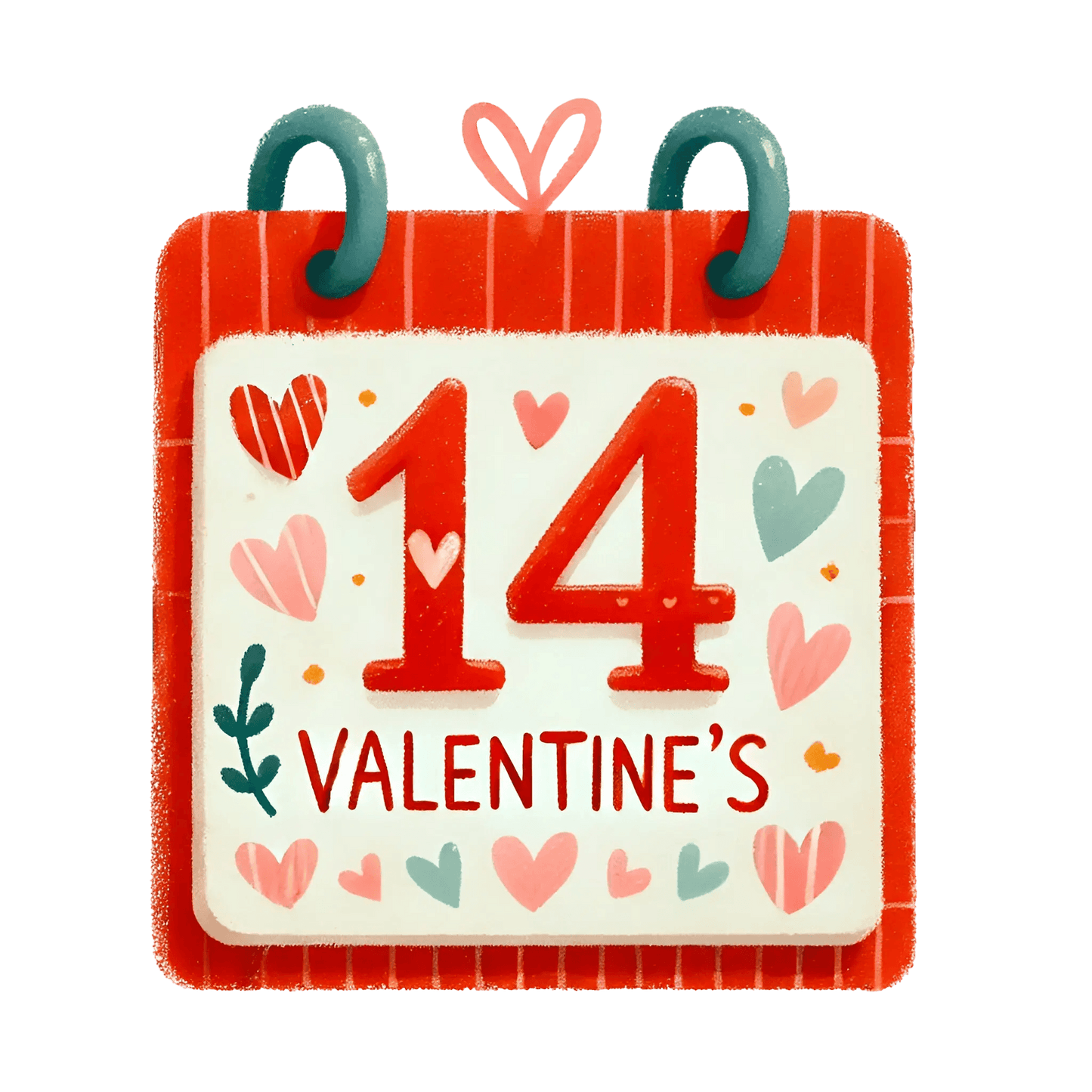 Valentine's Day Calendar Design | DTF Center - Heat Press Transfer