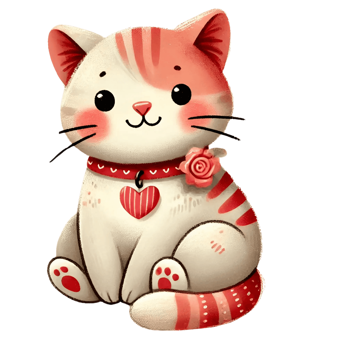 Valentine's Day Cat Lover Design | DTF Center - Heat Press Transfer