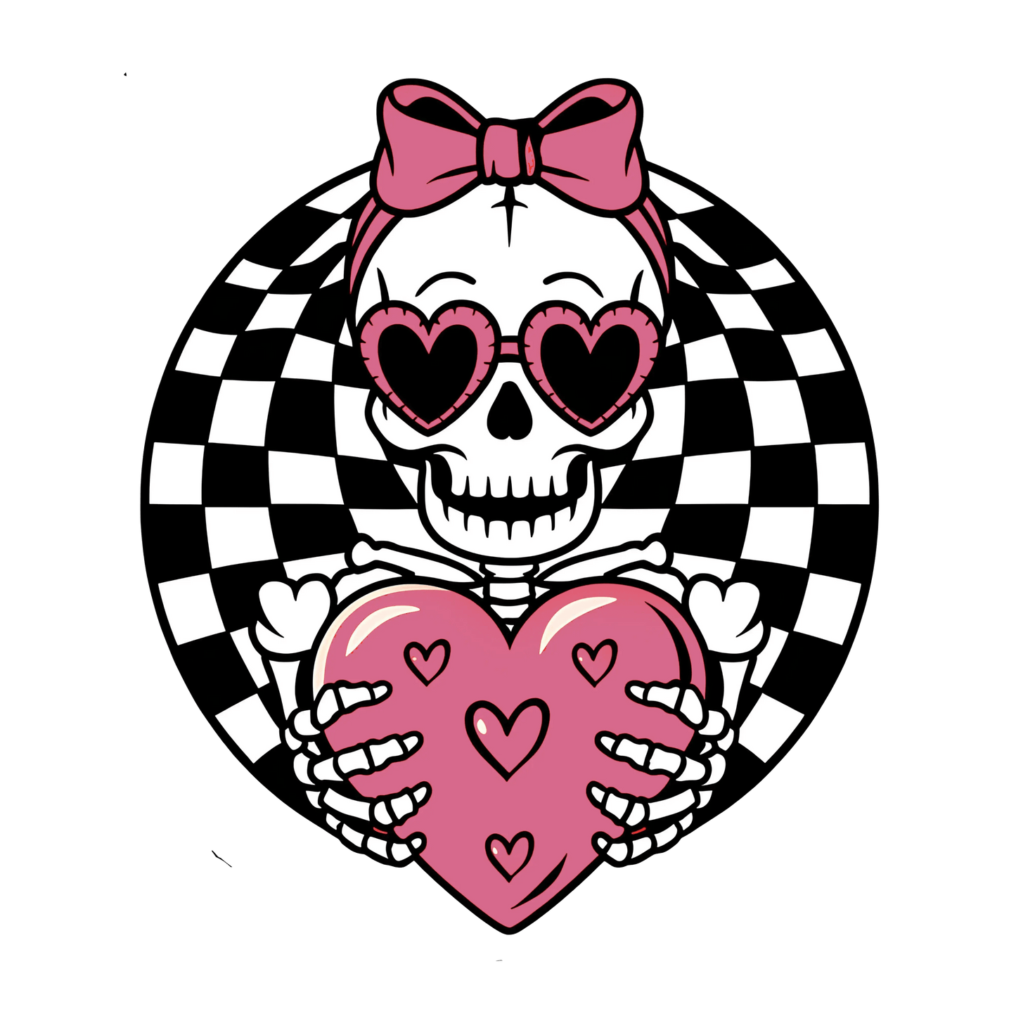 Valentine's Day Skeleton | DTF Center - Heat Press Transfer