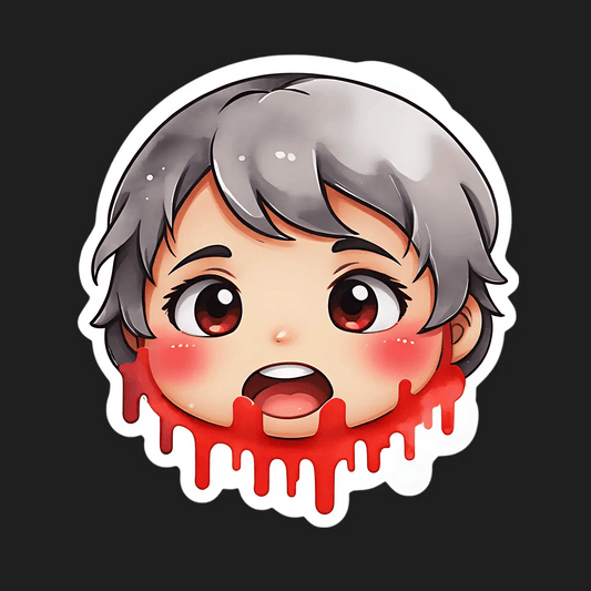 Vampire Boy - UV Sticker - Heat Press Transfer