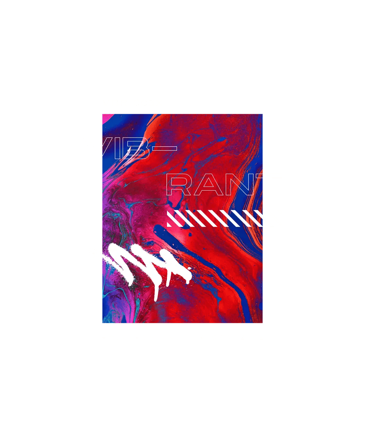 Vibrant Swirls - DTF Ready to Press (original)