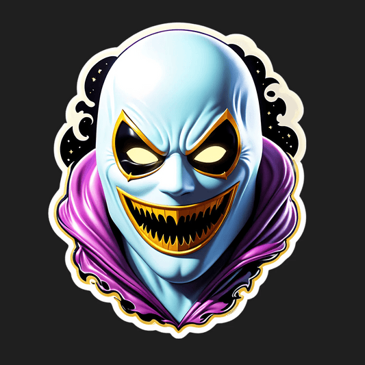 Villainous Grin - Sticker - Heat Press Transfer