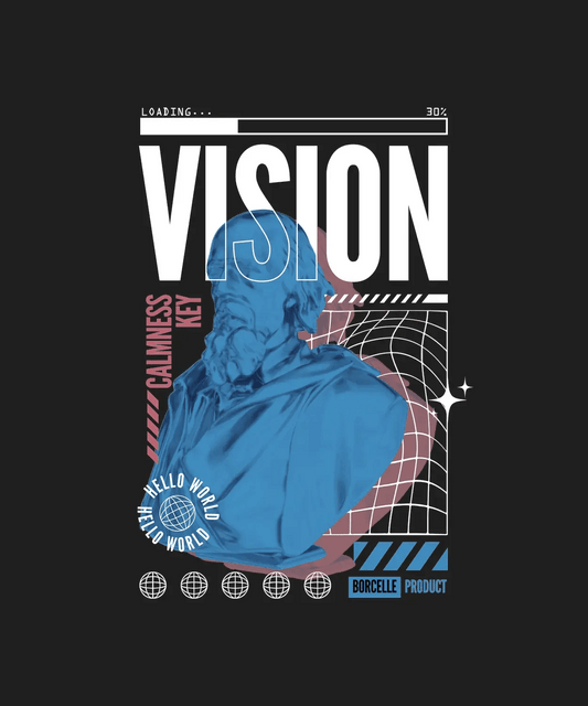 Vision Calmness Key - DTF Ready to Press - Heat Press Transfer
