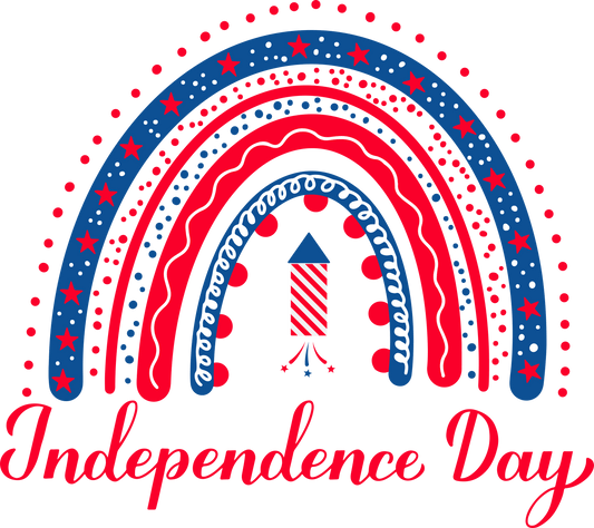 Independence Day Design - DTF Ready To Press - Heat Press Transfer