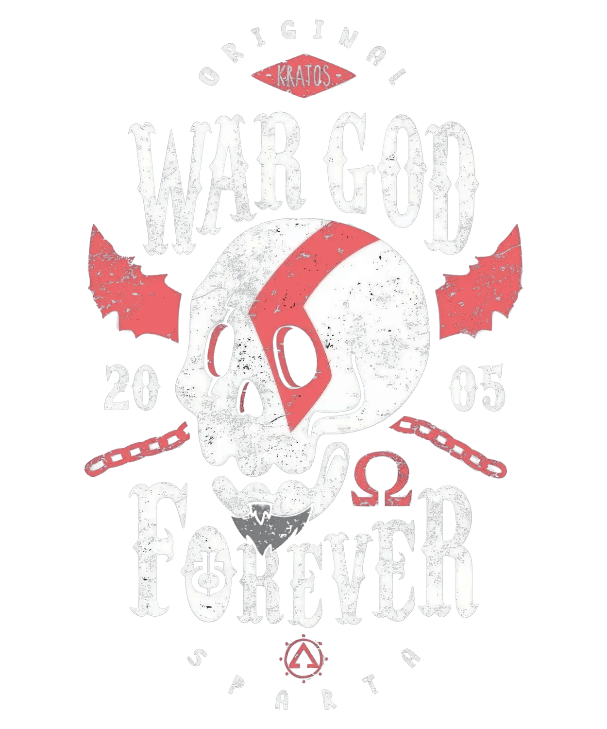 War God Forever Skull - DTF Ready to Press (original)