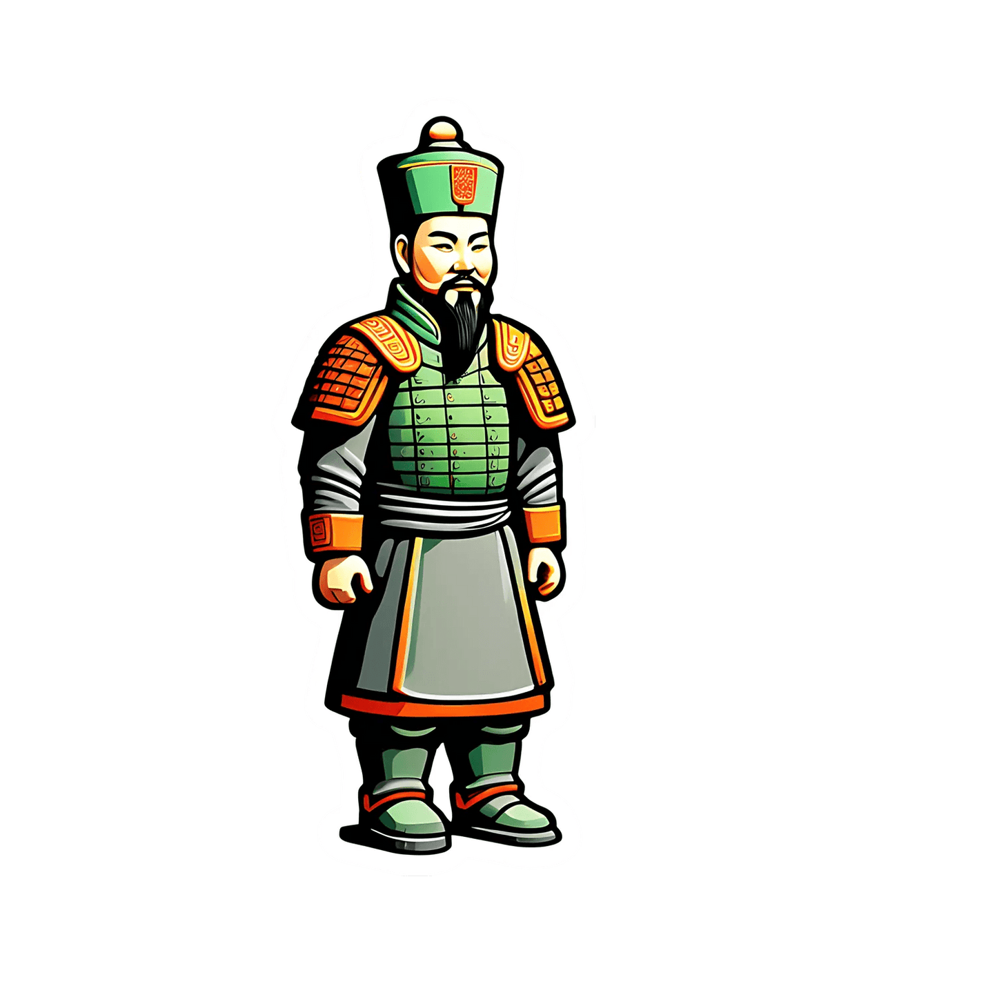 Warrior Queen Sticker - Durable UV Design - Heat Press Transfer