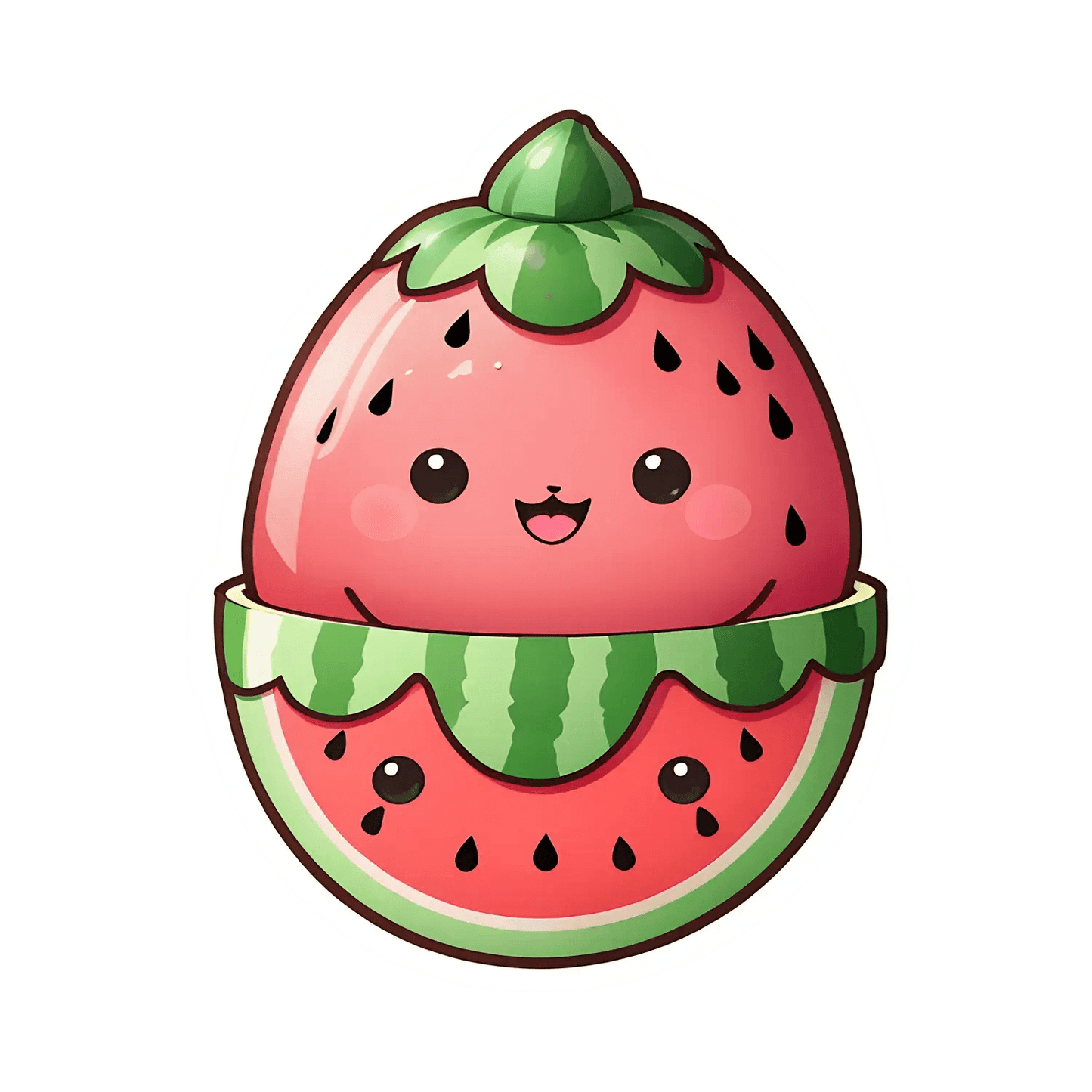 Watermelon Smile - Sticker - Heat Press Transfer