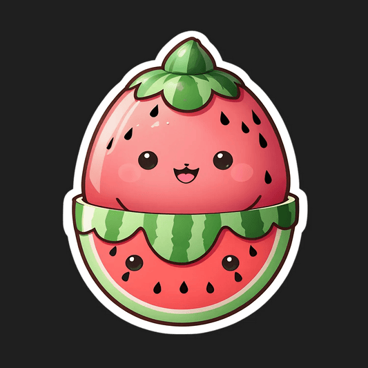Watermelon Smile - Sticker - Heat Press Transfer