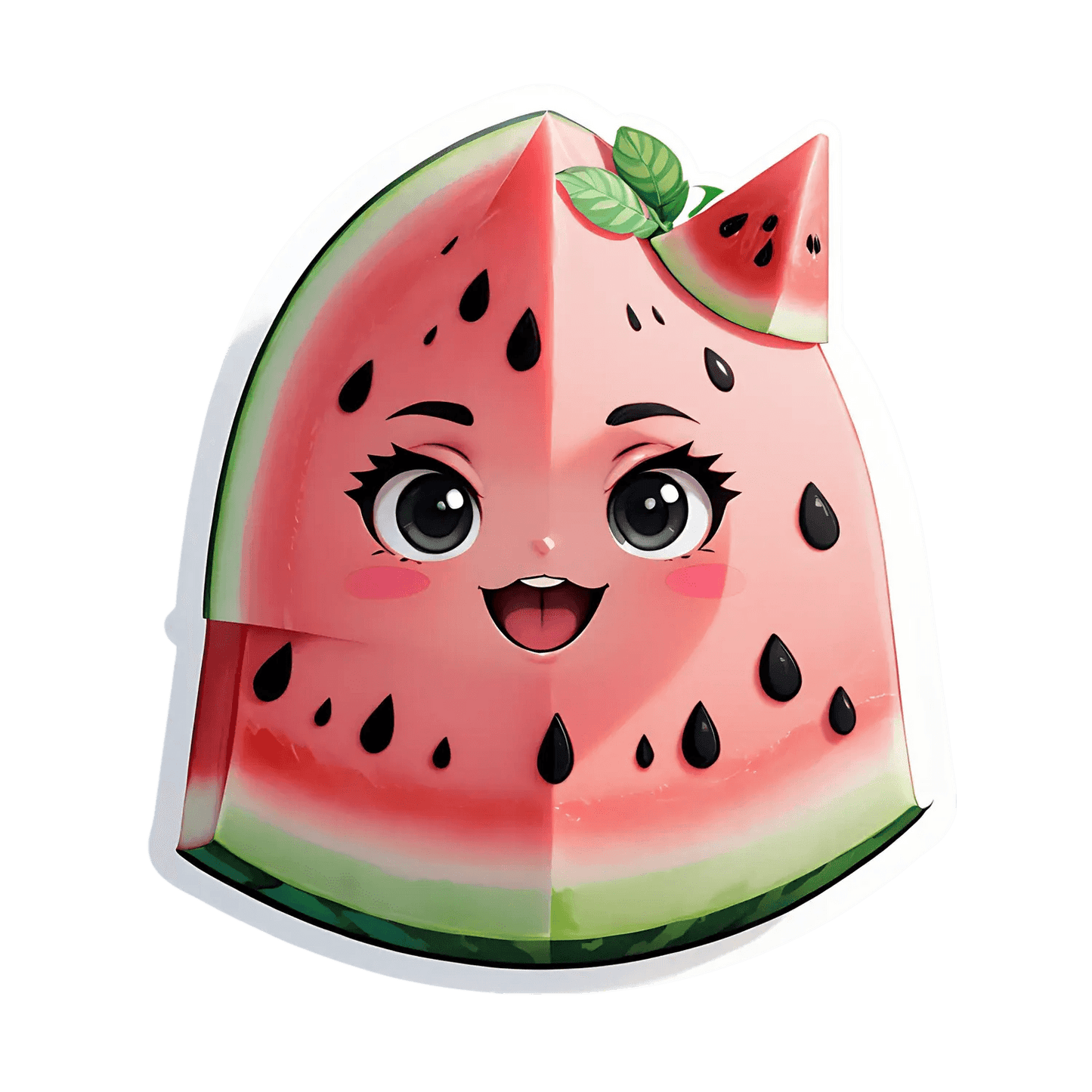 Watermelon Smile - UV Sticker - Heat Press Transfer