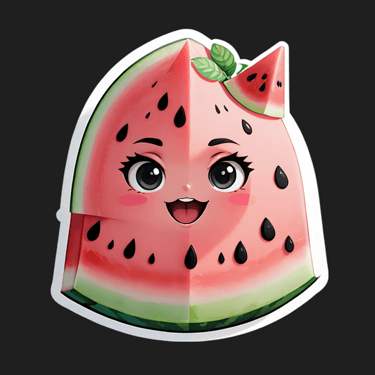 Watermelon Smile - UV Sticker - Heat Press Transfer