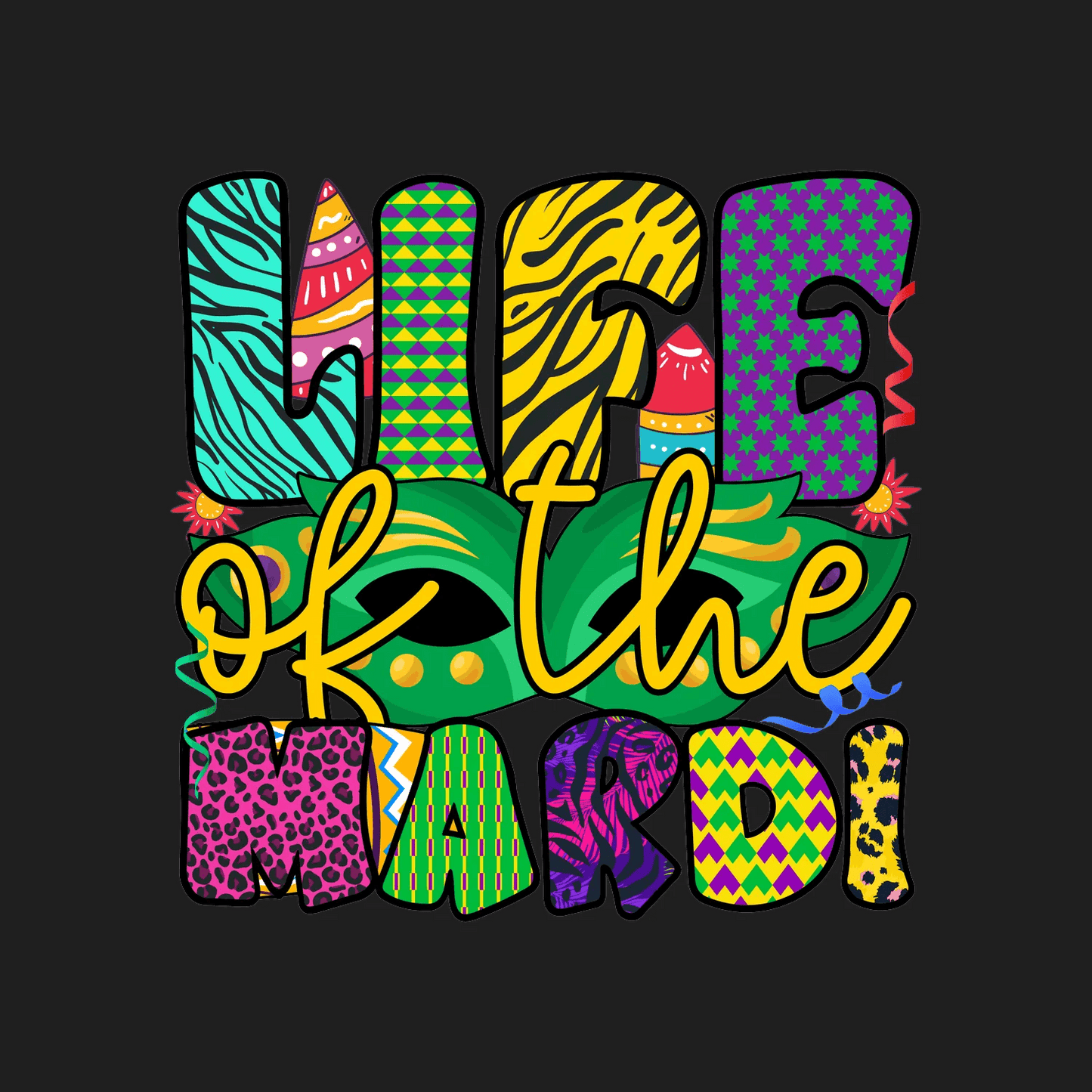 Wild Life - DTF Ready to Press - Heat Press Transfer