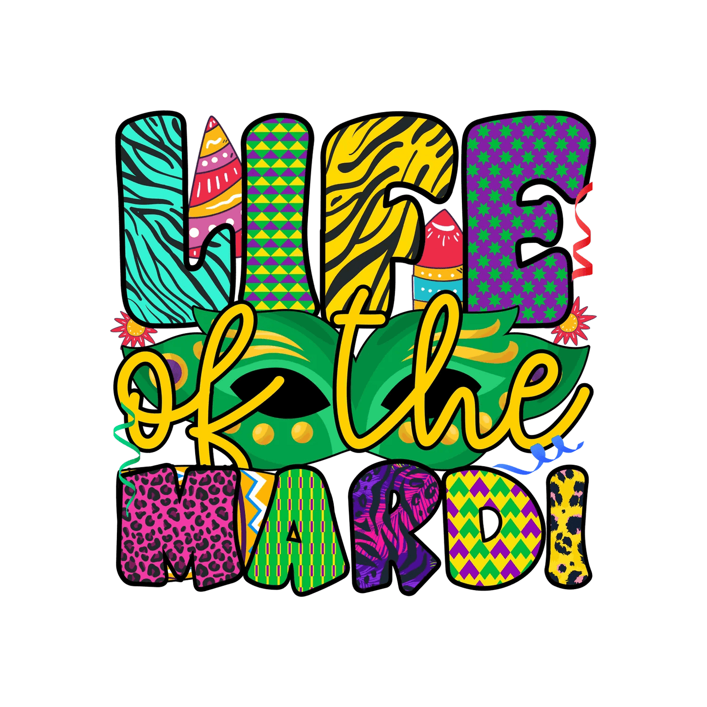 Wild Life - DTF Ready to Press - Heat Press Transfer