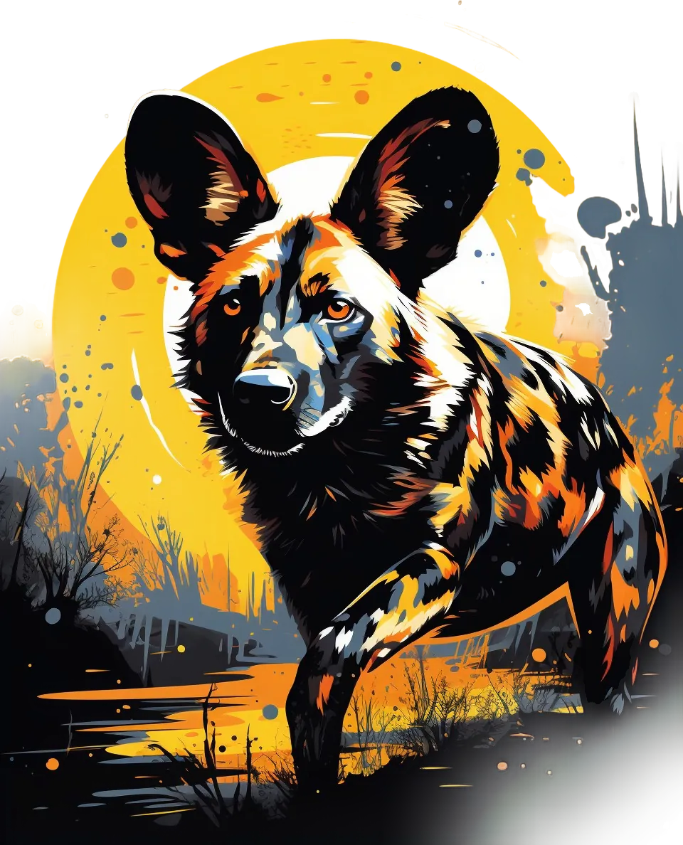 Wildlife Art - DTF Ready to Press - Heat Press Transfer