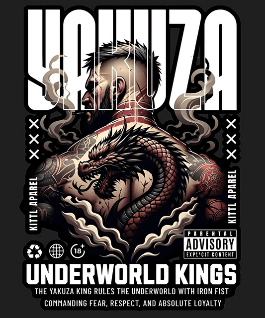 Yakuza Dragon - DTF Ready to Press - Heat Press Transfer