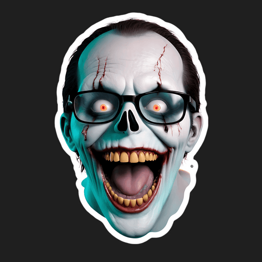 Zombie Ghoul - UV DTF Sticker - Heat Press Transfer