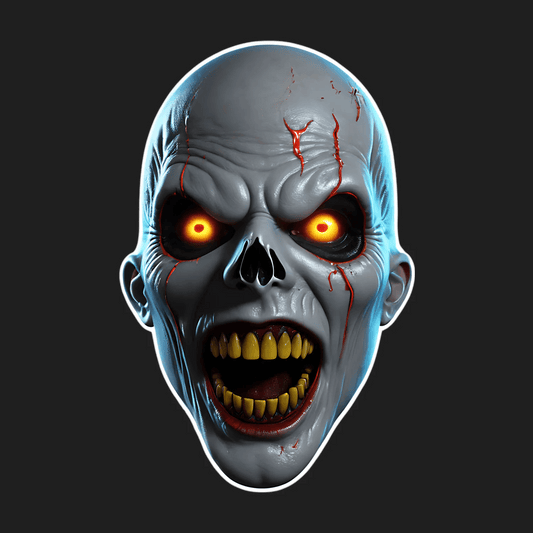 Zombie Glow - UV DTF Sticker - Heat Press Transfer