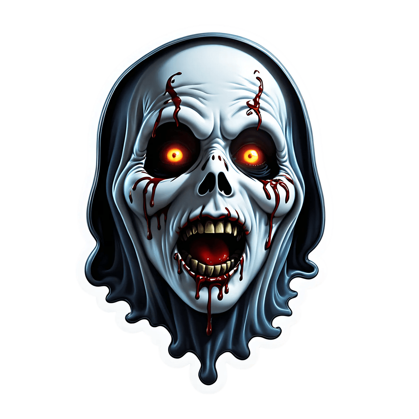 Zombie Horror - Sticker - Heat Press Transfer