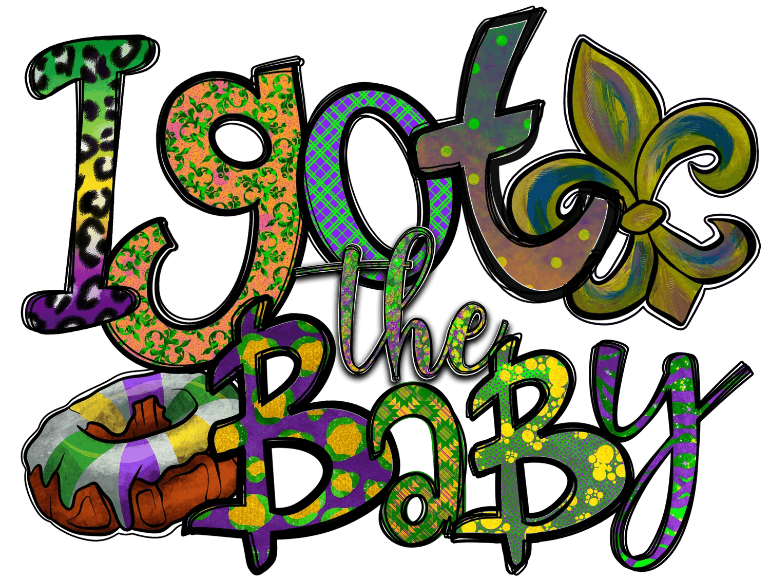 1990s Baby Retro - DTF Ready to Press - Heat Press Transfer