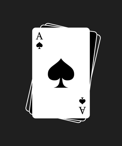 Ace of Spades - DTF Ready to Press - Heat Press Transfer