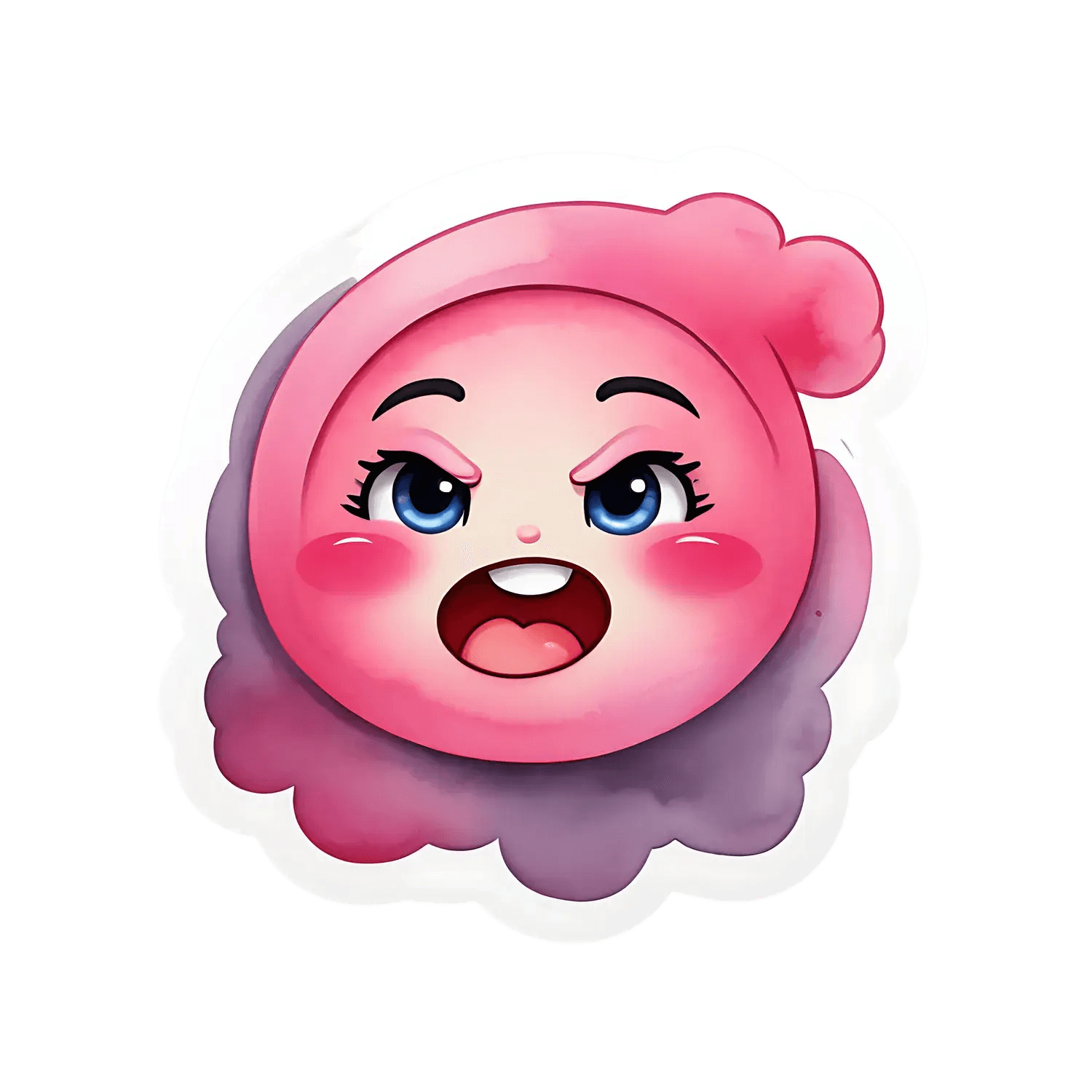 Adorable Baby Face - Sticker - Heat Press Transfer