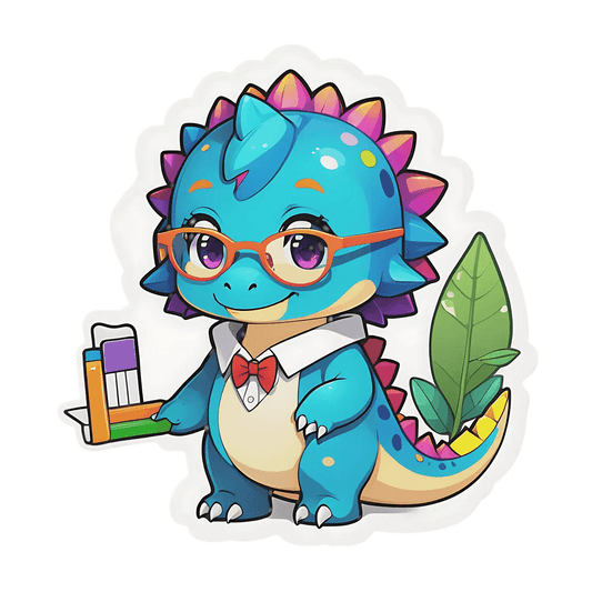 Adorable Dinosaur - Sticker - Heat Press Transfer