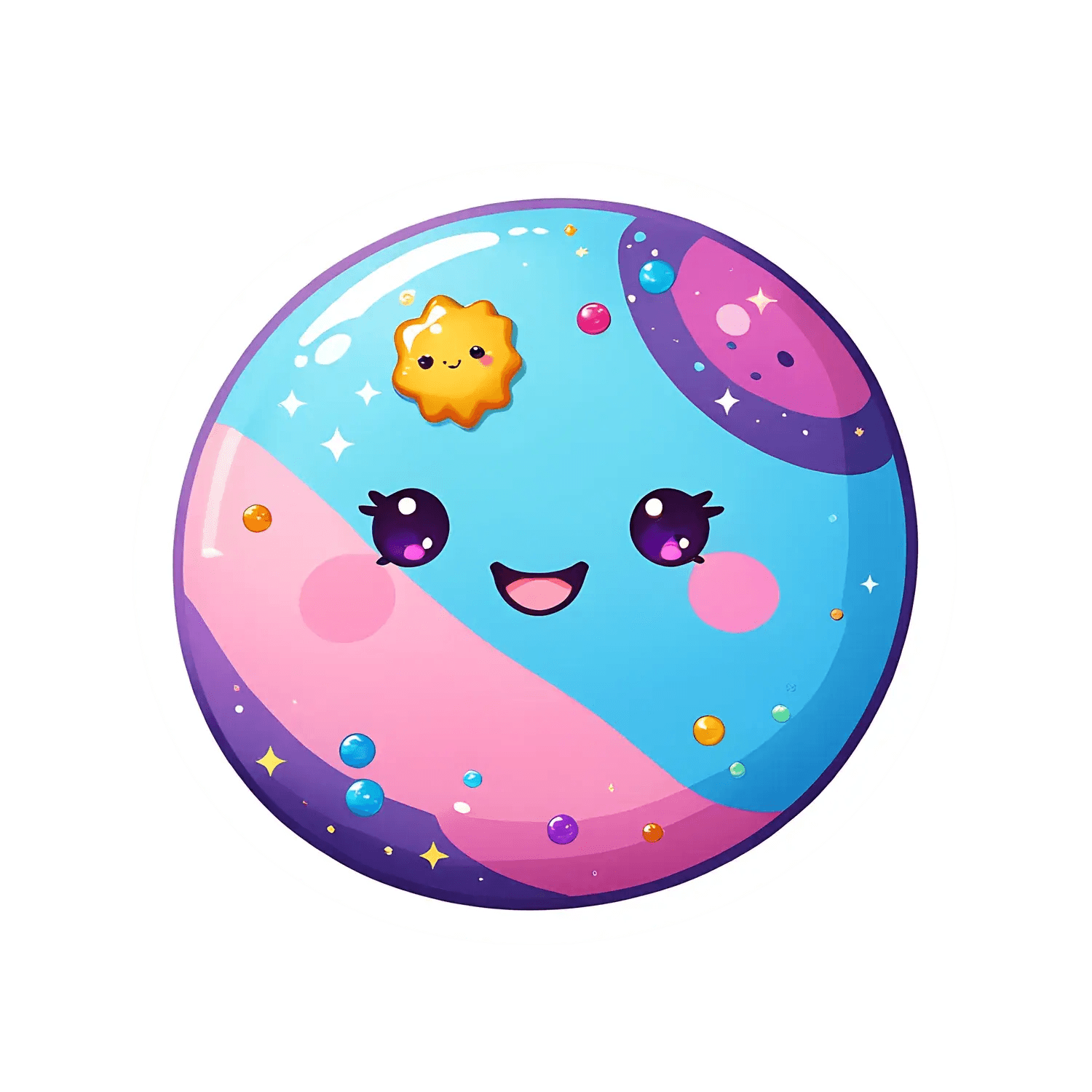 Adorable Galaxy - Sticker - Heat Press Transfer