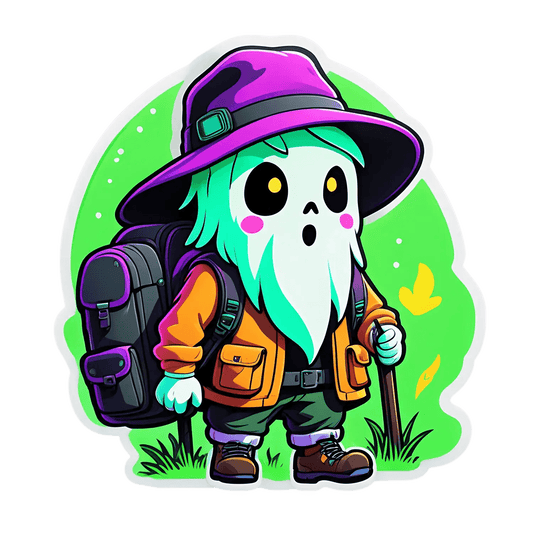 Adventure Ghost - Sticker - Heat Press Transfer