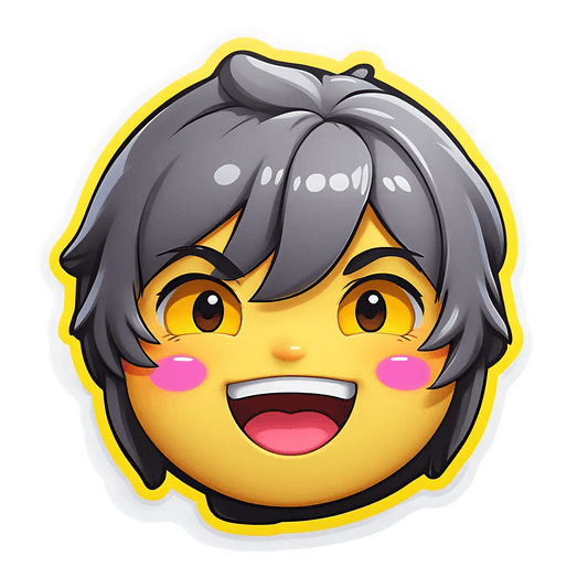 Animated Character Sticker - Eye-Catching Design - Heat Press Transfer