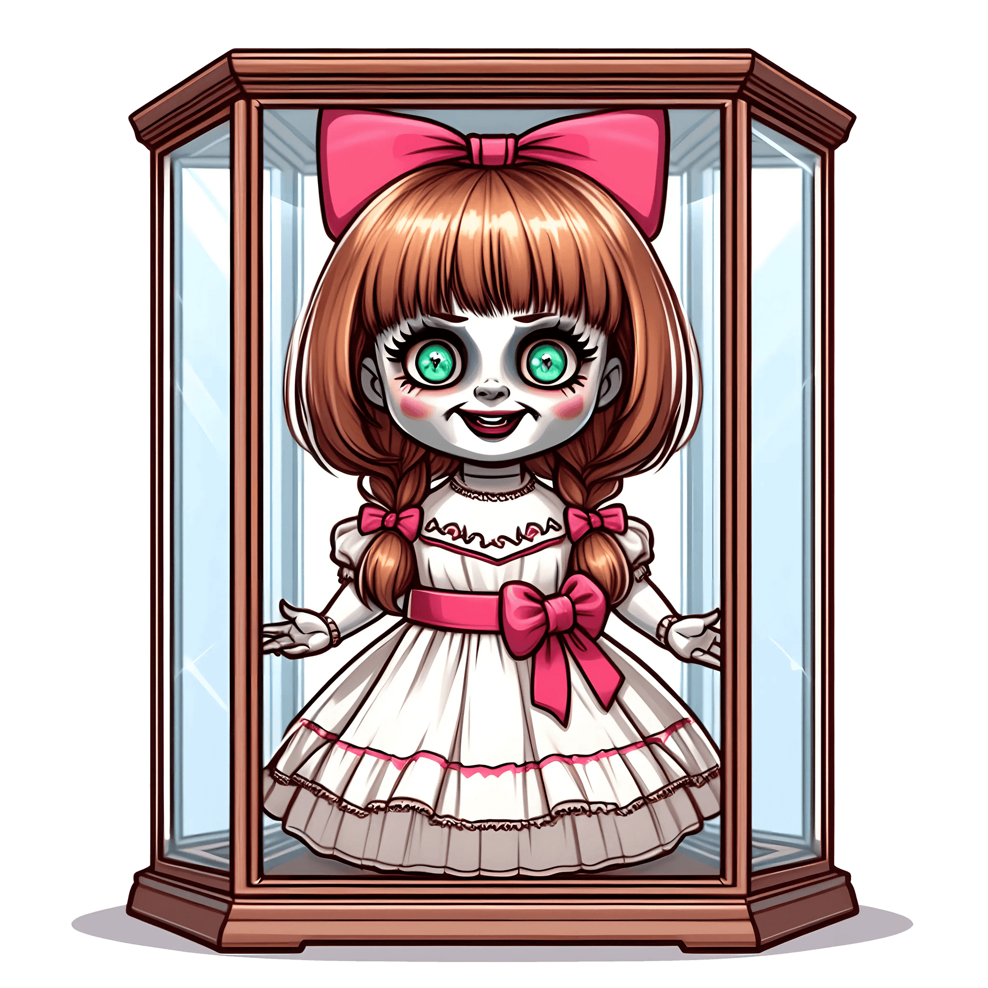 Annabelle Valentine Love Design - DTF Ready To Press - Heat Press Transfer