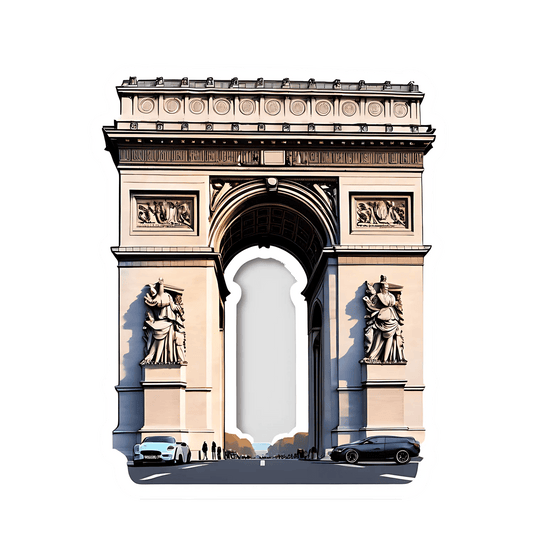 Arc de Triomphe - UV DTF Sticker - Heat Press Transfer