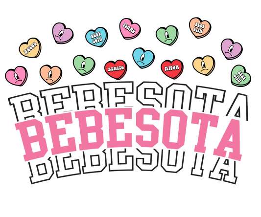 Bad Bunny Bebesota Valentine's Day Design - DTF Ready To Press - Heat Press Transfer
