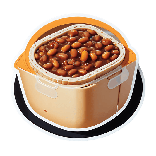 Baked Beans Pot - Sticker - Heat Press Transfer