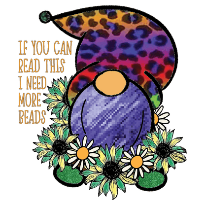 Bead Lover - DTF Ready to Press - Heat Press Transfer