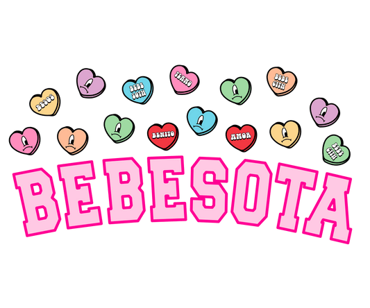 Bebesota Valentine's Day Design - DTF Ready To Press - Heat Press Transfer