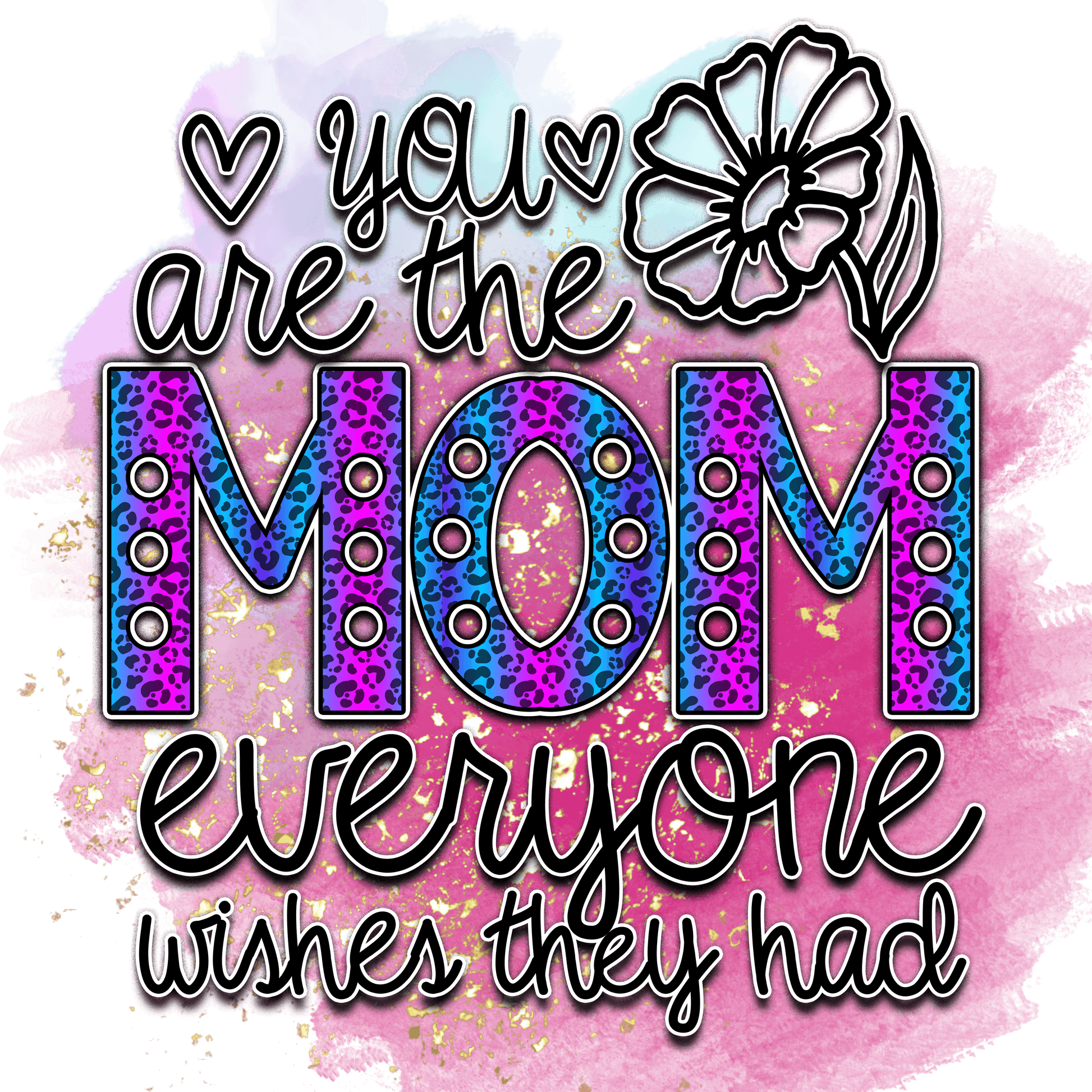 Best Mama Design - DTF Ready To Press - Heat Press Transfer